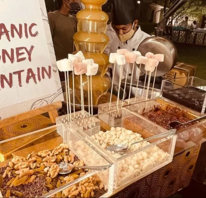 Organic Honey Fountain Catering